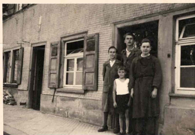 Hubert Krebs in der Ausbildung 1948